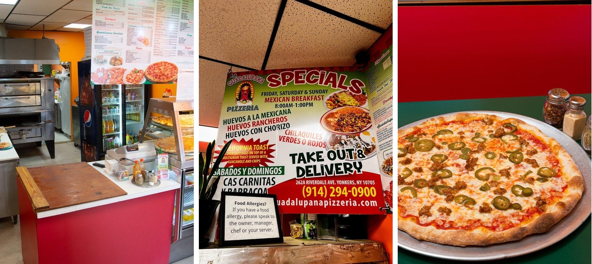 La Guadalupana Pizzeria Menu